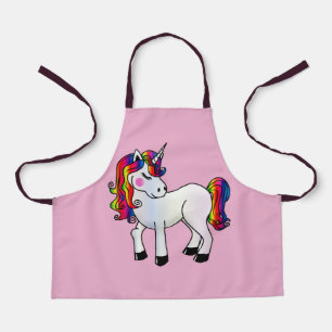 UNICORN GIRLS PINK APRON