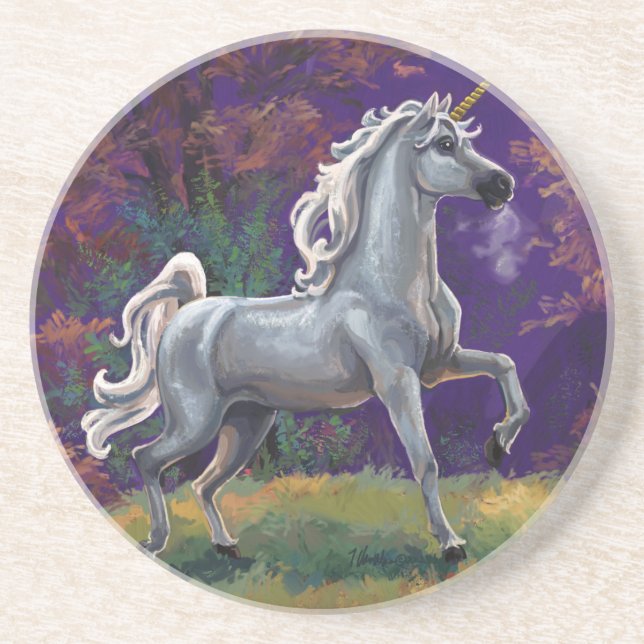 Unicorn Glade Coaster (Front)
