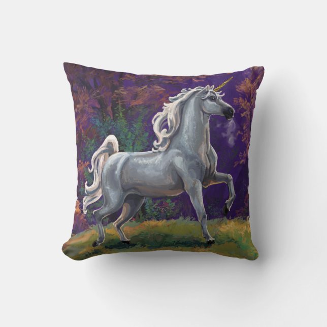 Unicorn Glade Cushion (Front)