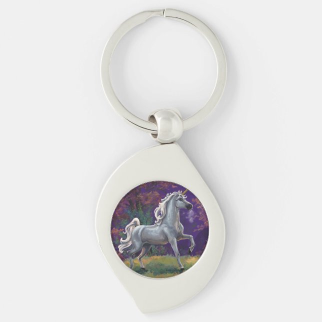 Unicorn Glade Key Ring (Front)