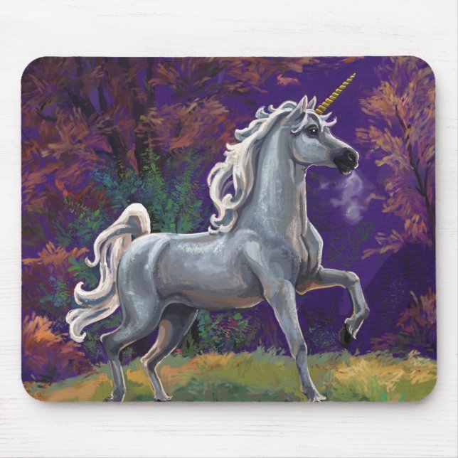Unicorn Glade Mouse Mat (Front)