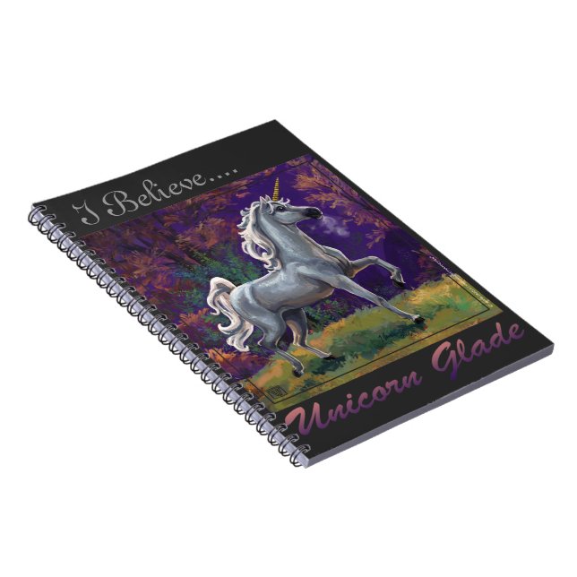 Unicorn Glade Notebook (Right Side)