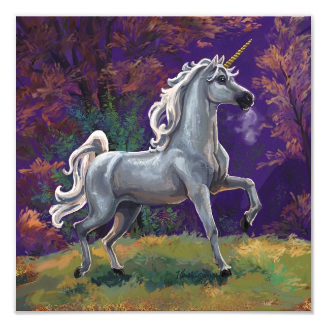 Unicorn Glade Photo Print (Front)