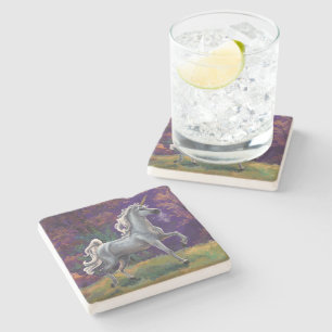 Unicorn Glade Stone Coaster