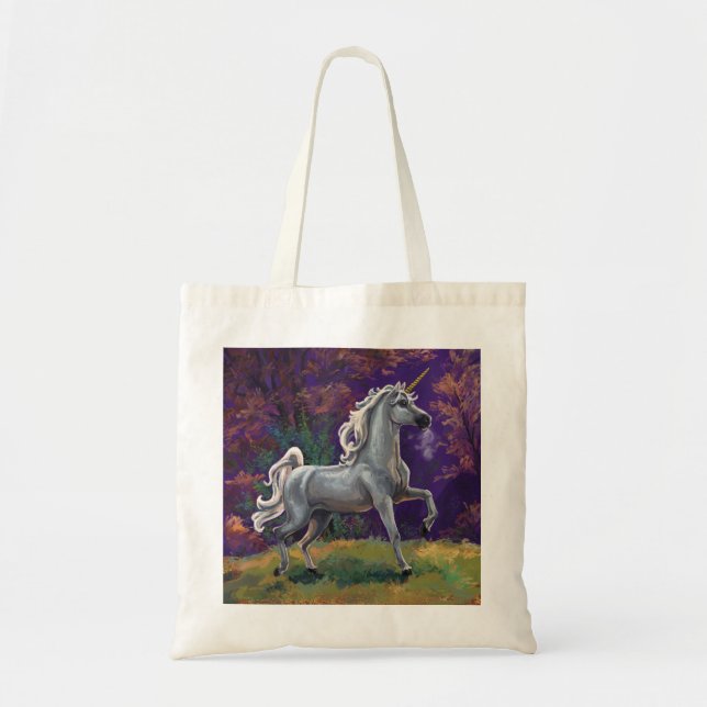 Unicorn Glade Tote Bag (Front)