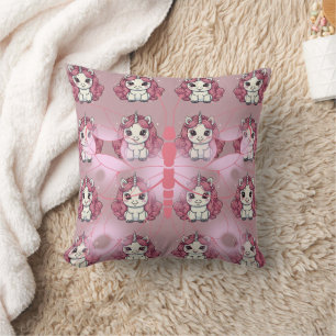 Unicorn Glitter Pattern  Cushion