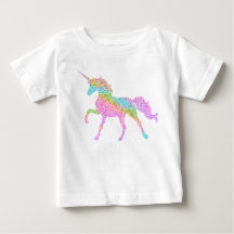 Unicorn Glitter Top for kids