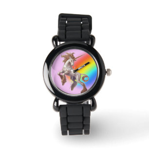 unicorn glitter watch