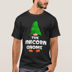 Unicorn Gnome Matching Family Group Christmas Part T-Shirt