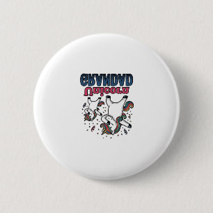Unicorn Grandad Vintage Engraving Shirt Design_1 6 Cm Round Badge