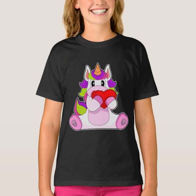 Unicorn Heart T-Shirt (Front)