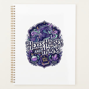 Unicorn Hexes Horses and Horns POD Ready POD Artwo Planner