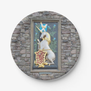 Unicorn, Holyrood Palace Paper Plate