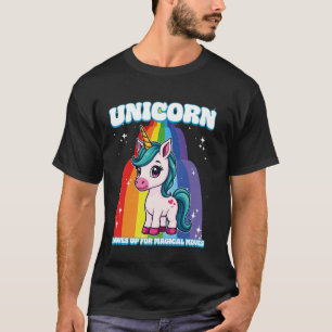 Unicorn Hooves Up For Magical Moves Unicorn T-Shirt