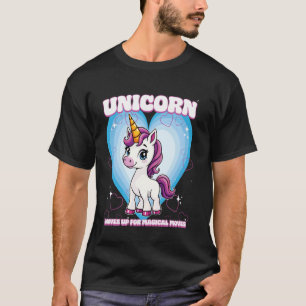 Unicorn Hooves Up For Magical Moves Unicorn T-Shirt