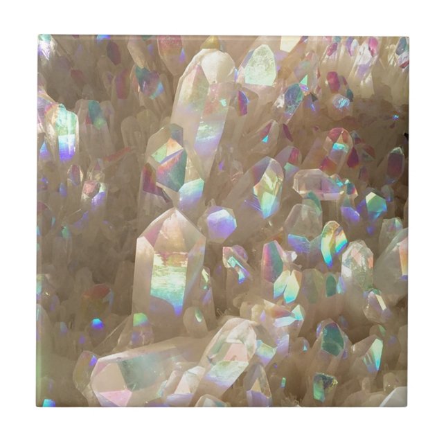 Unicorn Horn Aura Crystals Tile (Front)