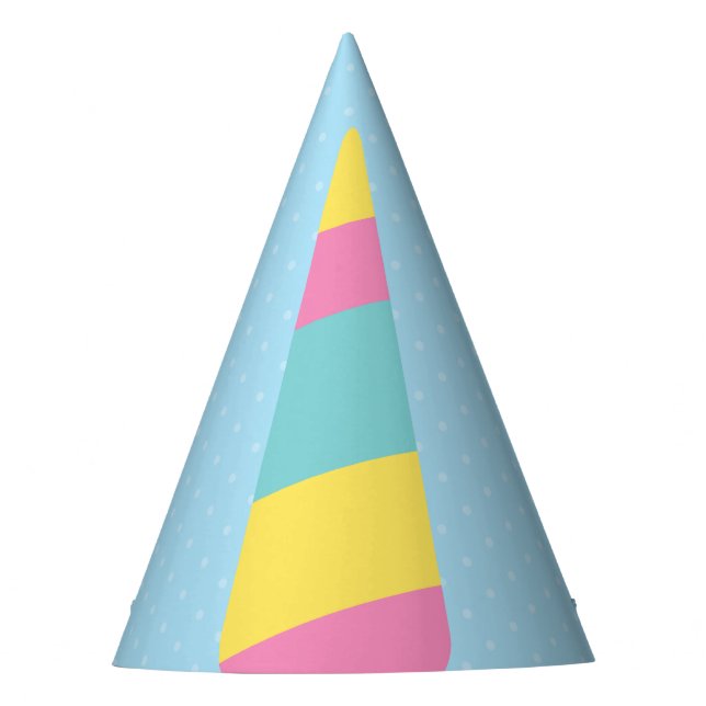 Unicorn Horn Party Hat (Front)
