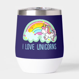 Unicorn Horse with Rainbow Cartoon-24964