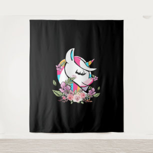 Unicorn Horses   Tapestry