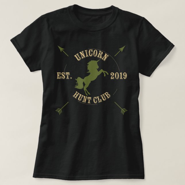 Unicorn Hunt Club Swingers Lifestyle Swinger 811 T-Shirt (Design Front)