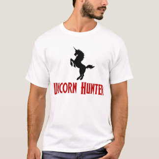 Unicorn Hunter (Black & Red) T-Shirt