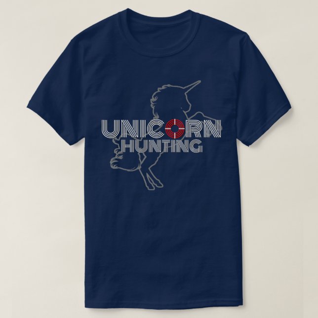 Unicorn Hunting Swingers Naughty Polyamory Couples T-Shirt (Design Front)