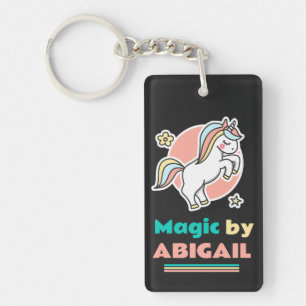 Unicorn - I Do Magic - Magic by You Key Ring