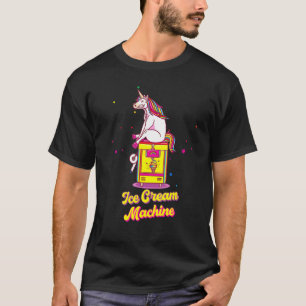 Unicorn Ice Cream Machine T-Shirt