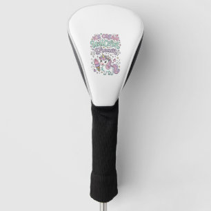 Unicorn Ice Cream Unicorn Dream Cute Pastel Produc Golf Head Cover