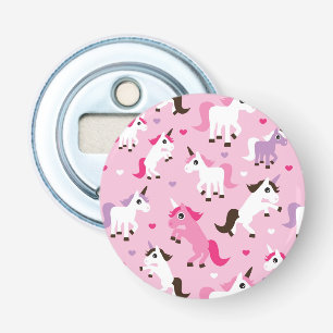 unicorn illustration kids background bottle opener