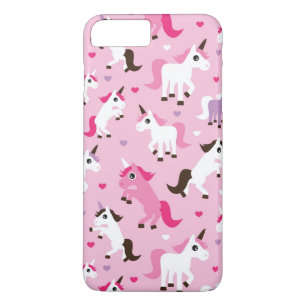 unicorn illustration kids background iPhone 8 plus/7 plus case