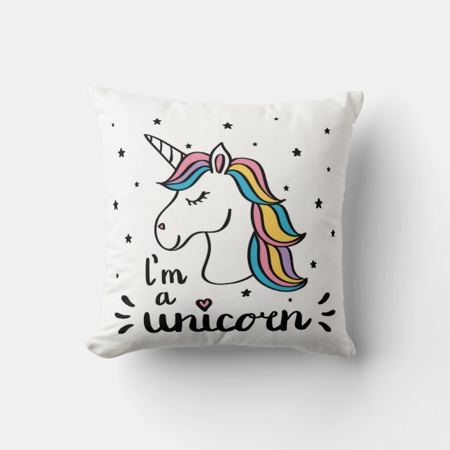 Unicorn | I'm A Unicorn Cushion (Front)
