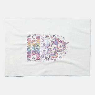 Unicorn I'm Not Weird I'm Unicorn Level Unique Ado Tea Towel