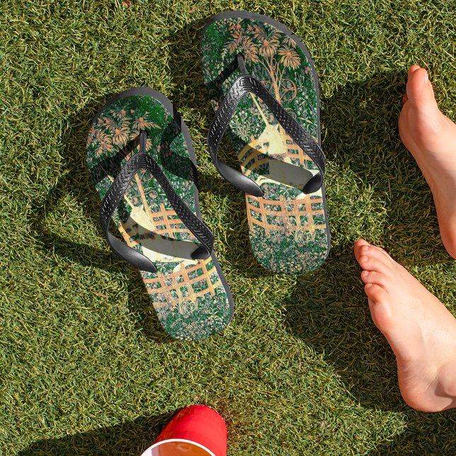 Unicorn In Captivity Flip Flops (Creator Uploaded)