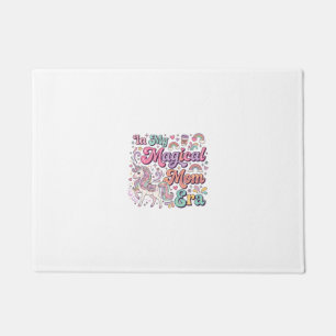 Unicorn In My Magical Mum Era Kawaii POD Artwork_1 Doormat
