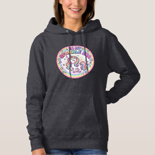 Unicorn In My Sparkle Era Funny Print on Demand De Hoodie