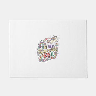 Unicorn In My Sparkle Era Kawaii Apparel Graphic_1 Doormat