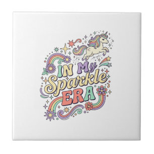 Unicorn In My Sparkle Era Kawaii Apparel Graphic_1 Tile