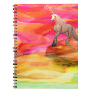 Unicorn in Painted Desert Notebook
