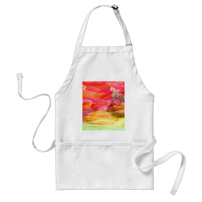 Unicorn in Painted Desert Standard Apron (Front)