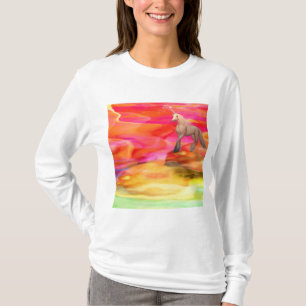 Unicorn in Painted Desert T-Shirt