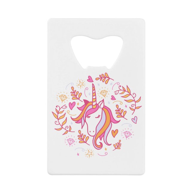Unicorn in Pink and Orange (Front)