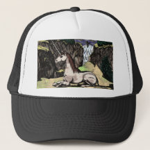 "Unicorn in the Mountains" colourized