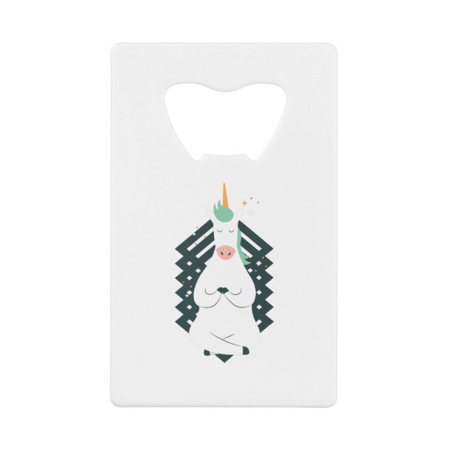 Unicorn in Yoga Pose (Front)