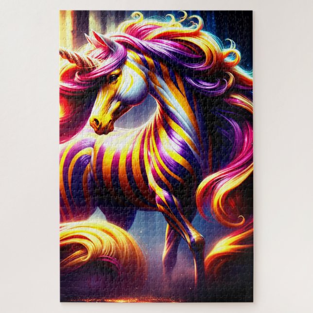 Unicorn Jigsaw Puzzle (Vertical)