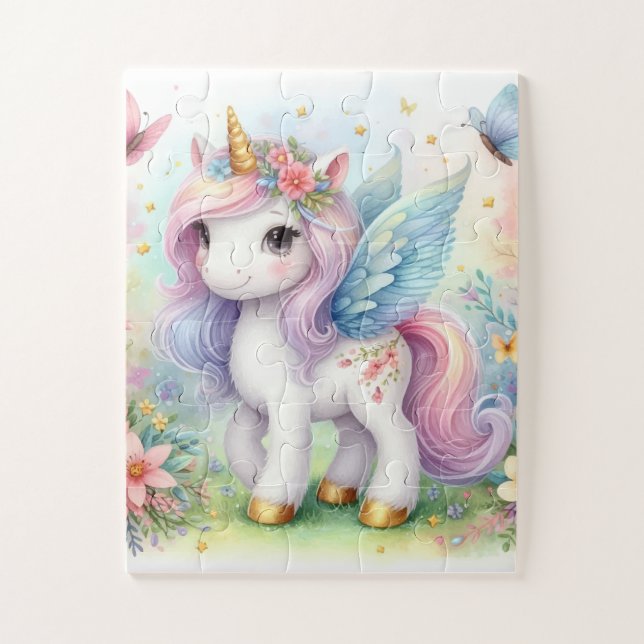 Unicorn jigsaw puzzle (Vertical)