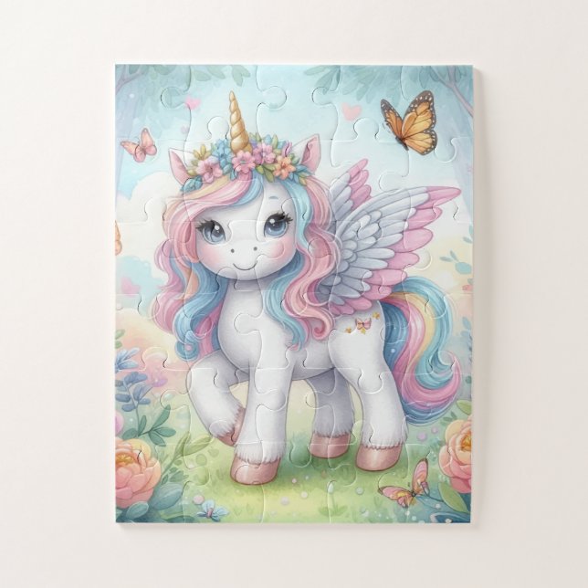 Unicorn Jigsaw Puzzle (Vertical)