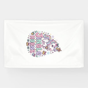 Unicorn Jingle Horns Charming Apparel Graphic_1 Banner