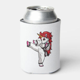 Unicorn Karate Girl Taekwondo Jiu Jitsu MMA BJJ T- Can Cooler