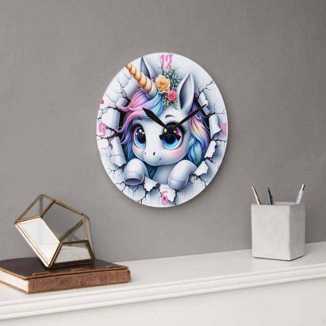Unicorn Keep or create your own :-) large clock (Office)
